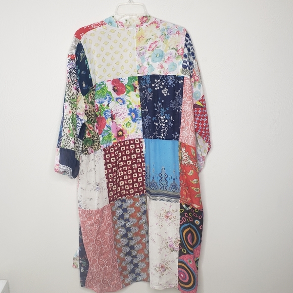 Patchwork Cottegecore Kimono - Picture 7 of 11